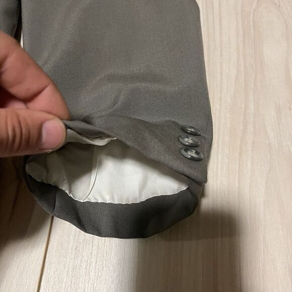 J. Press Wool Sportscoat Blazer 3 Button Green Made In USA Mens Size 40R - Picture 9 of 16